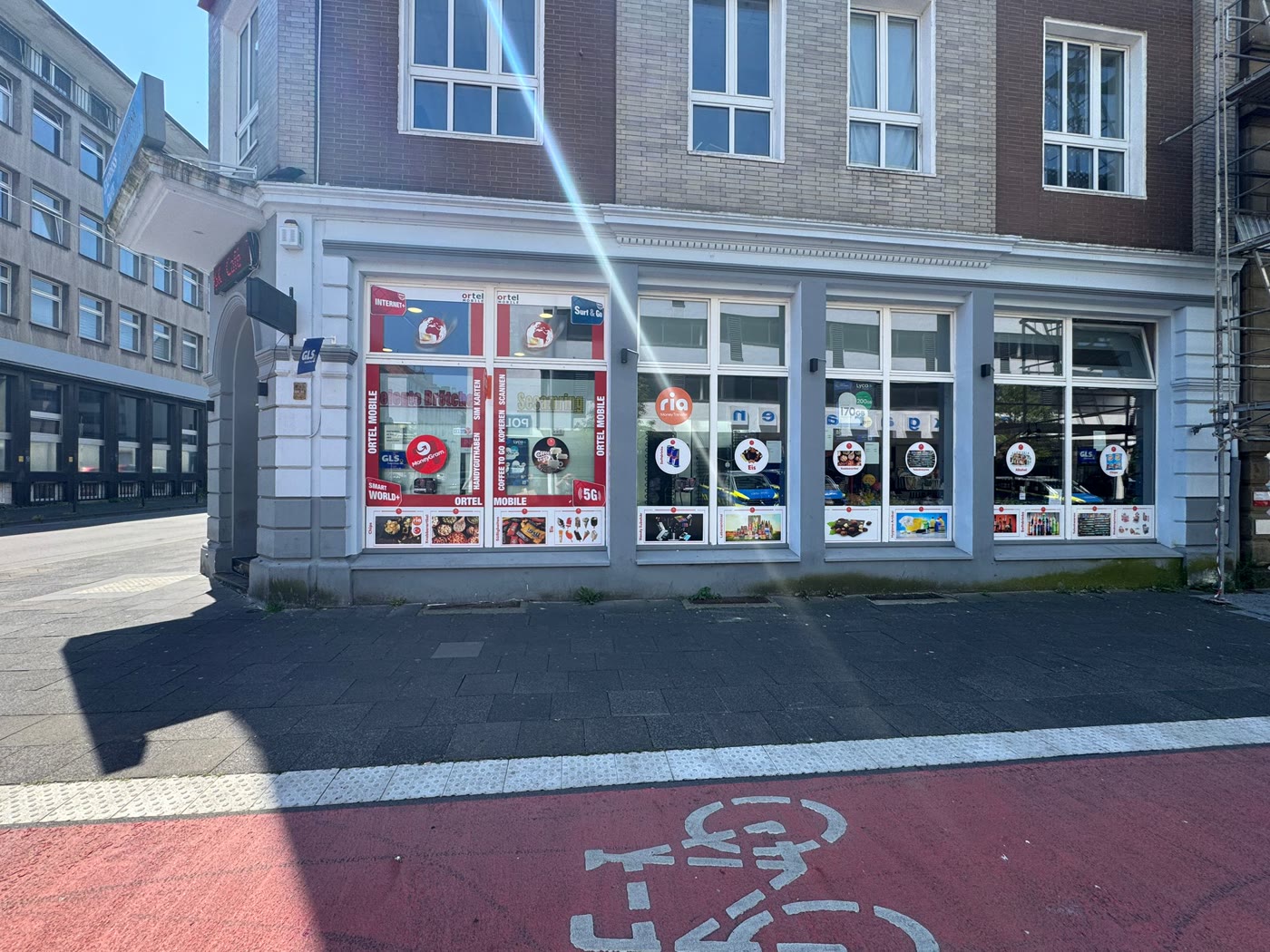 Schaufensterfront der Spow Ecke